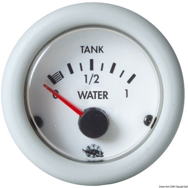 Indicatore livello acqua 12 V bianco - 27.528.01